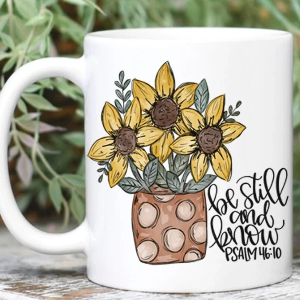 NWT Be Still Mug - Picture 1 of 1